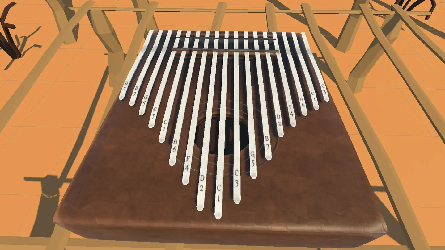 #4. Kalimba VR (Meta) โดย: VRSheriffStudio