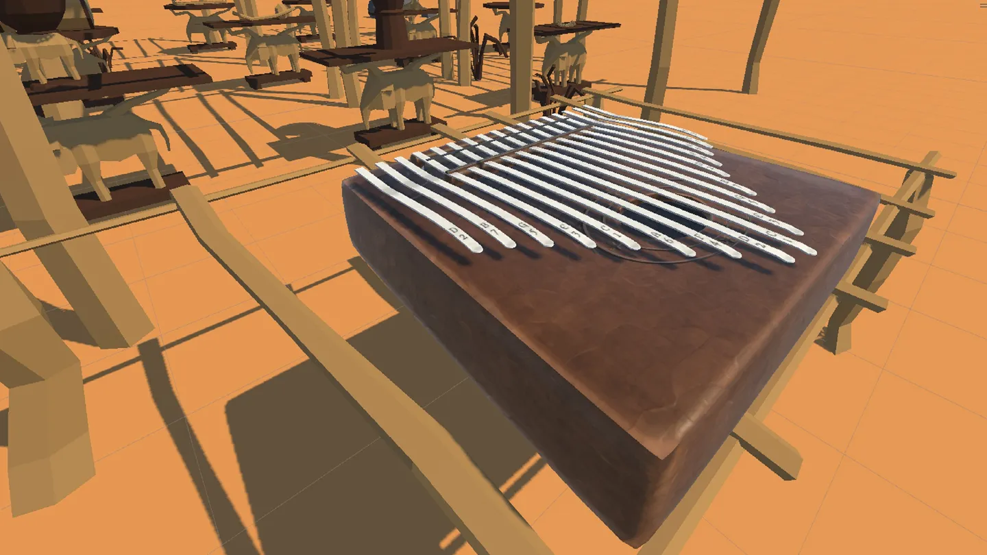 #6. Kalimba VR (Meta) Podle: VRSheriffStudio