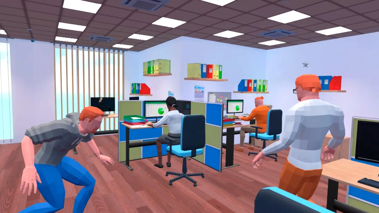 #2. Office Party (Meta) By: Moon Haven FZE