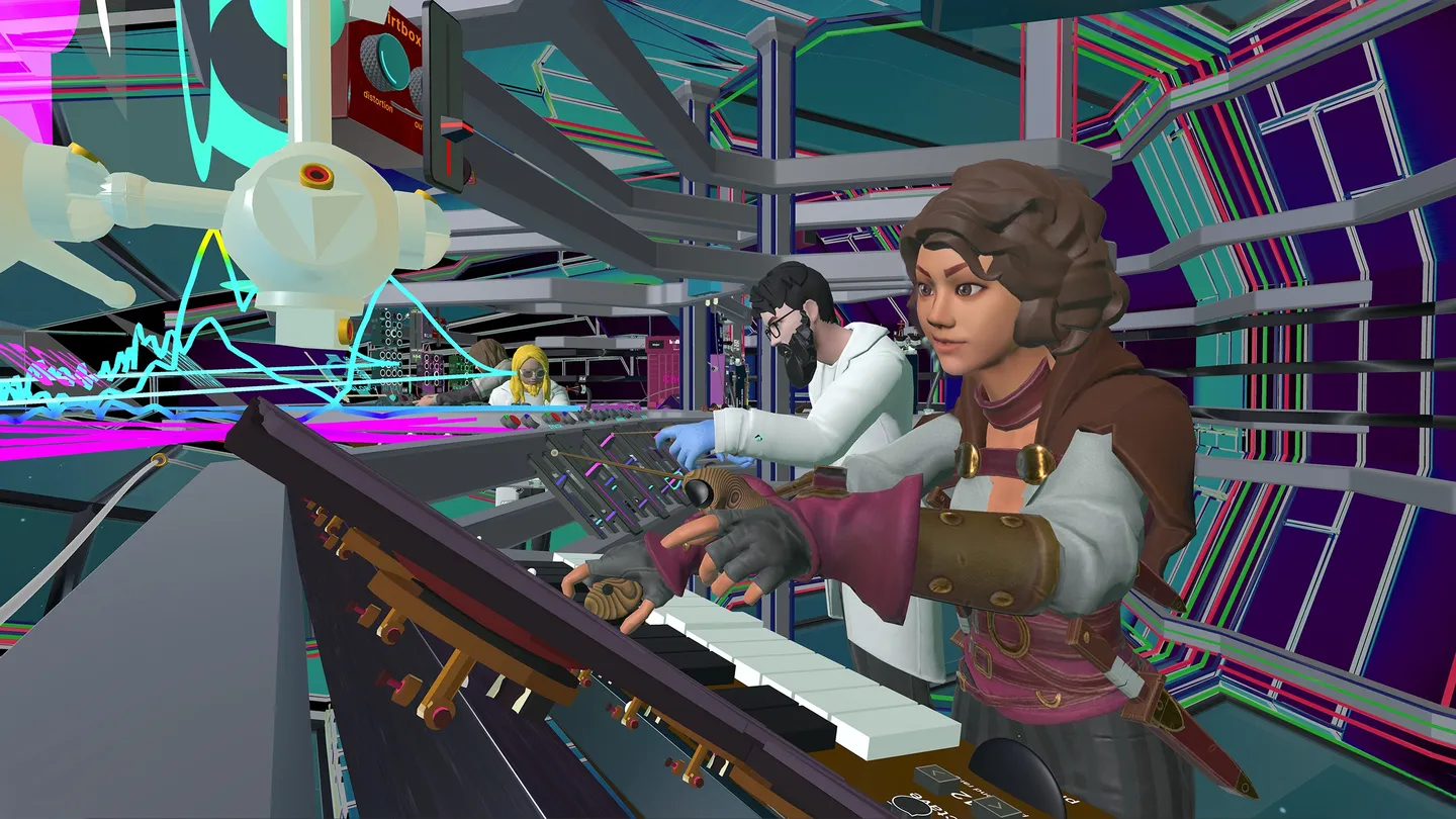 #2. PatchWorld - Multiplayer Music Maker (Meta) De: patchXR