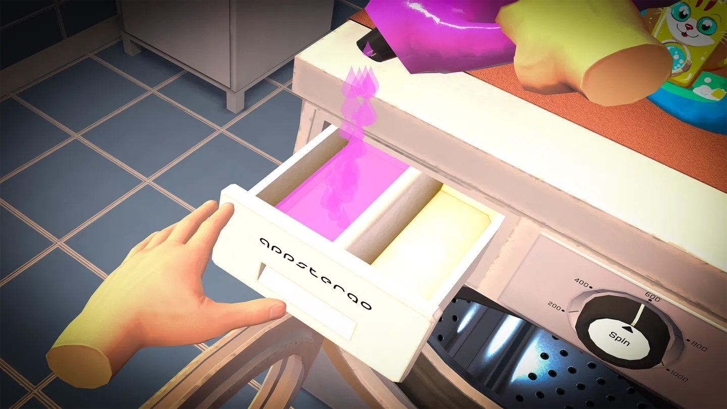 #4. Washing Machine Simulator (Meta) De: Appstergo