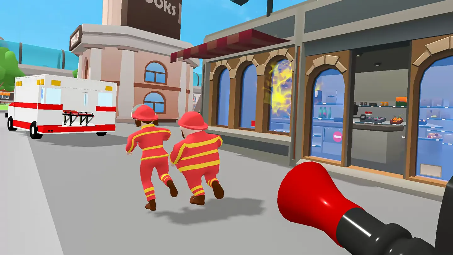 #6. Firefighting Simulator VR (Meta) От: Raxsam Games