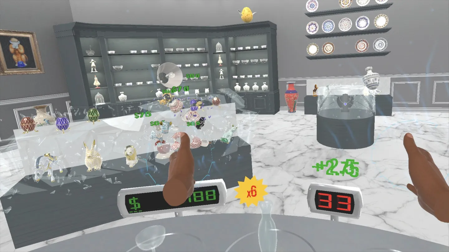 #6. BREAK STUFF VR (Meta) Av: Single Step Games LLC